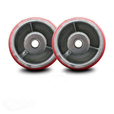 Service Caster Go Mini's Moving and Portable Storage Container Replacement Wheel Set-SCC GOM-SCC-PUR630-RS-2